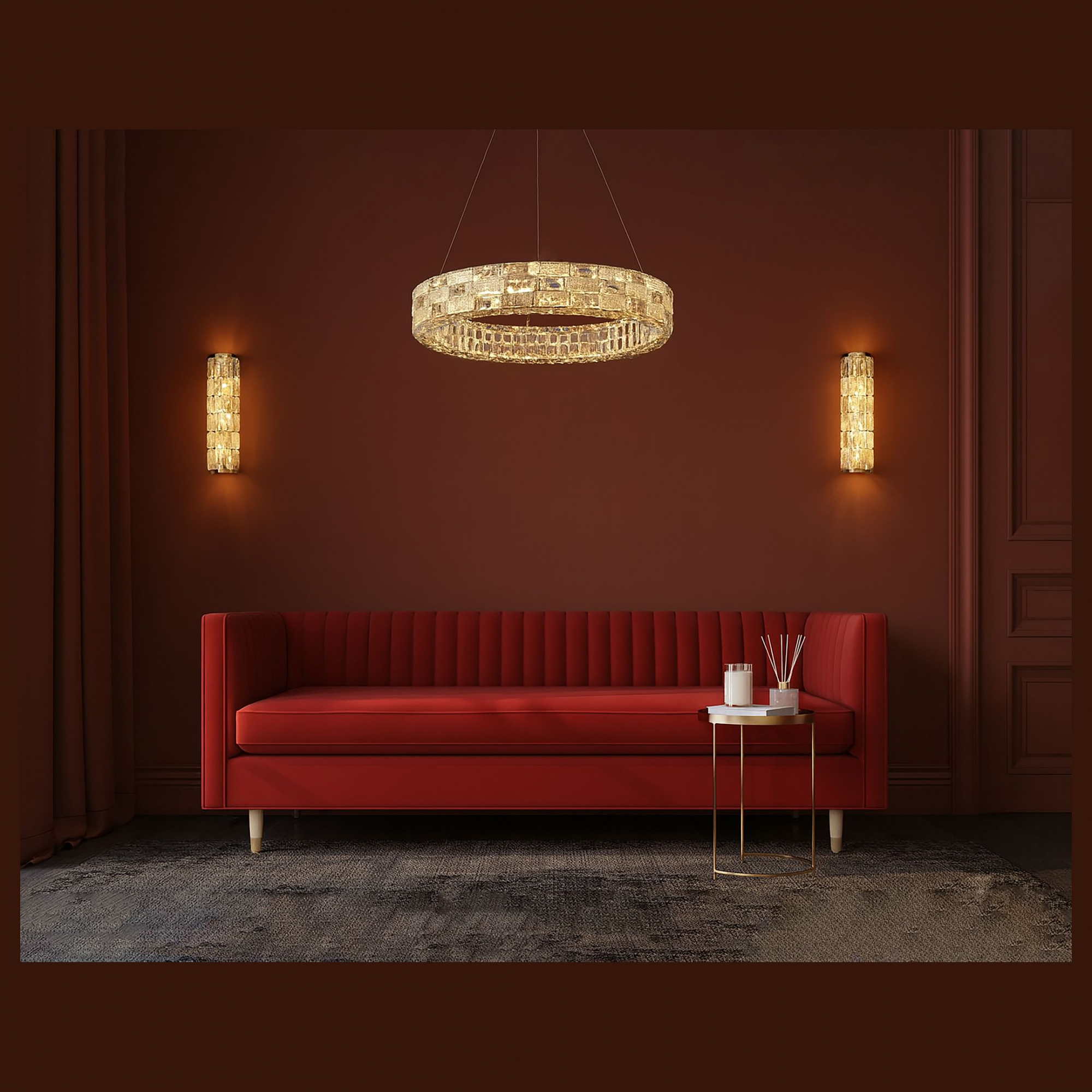 WE469.06.303 WERTMARK ELAINE светильник подвесной, LED, 60W, 3000/4000/6000K