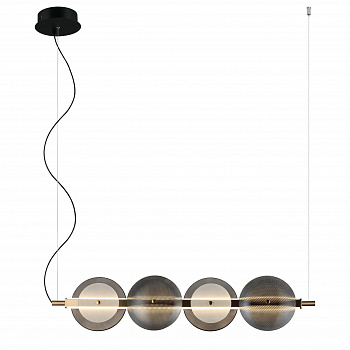220-043-04 VELANTE Современный стиль светильник подвесной, LED, 18W, 3000K