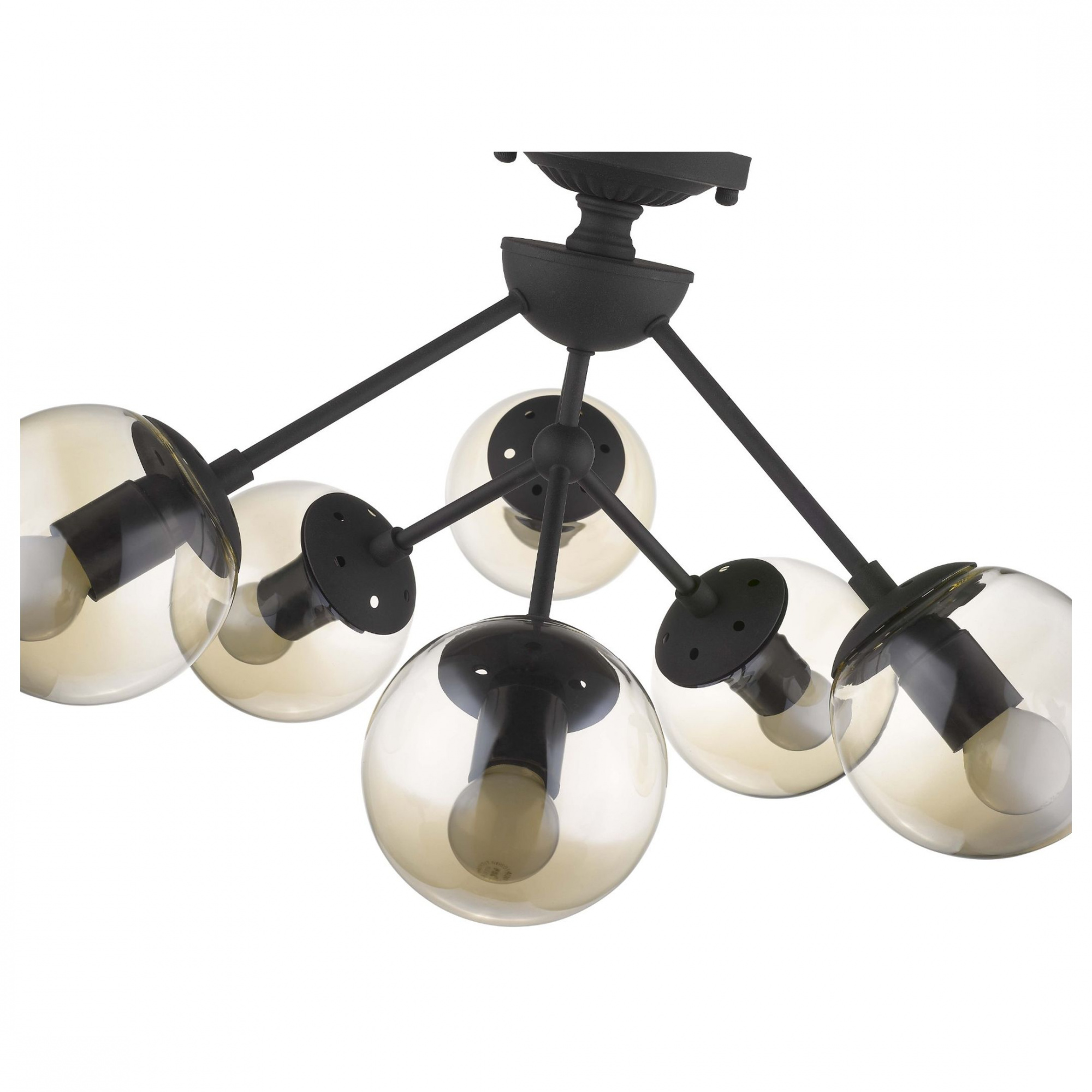 WE236.06.027 WERTMARK BOLITA светильник потолочный, E27, 6x60W