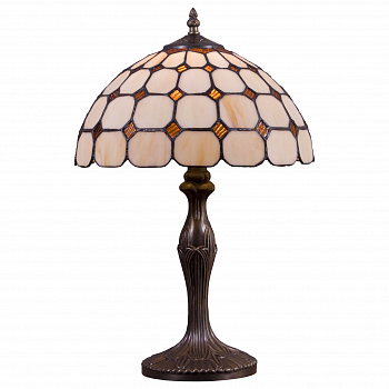 812-804-01 VELANTE Стиль Tiffany светильник настольный, E27, 60W
