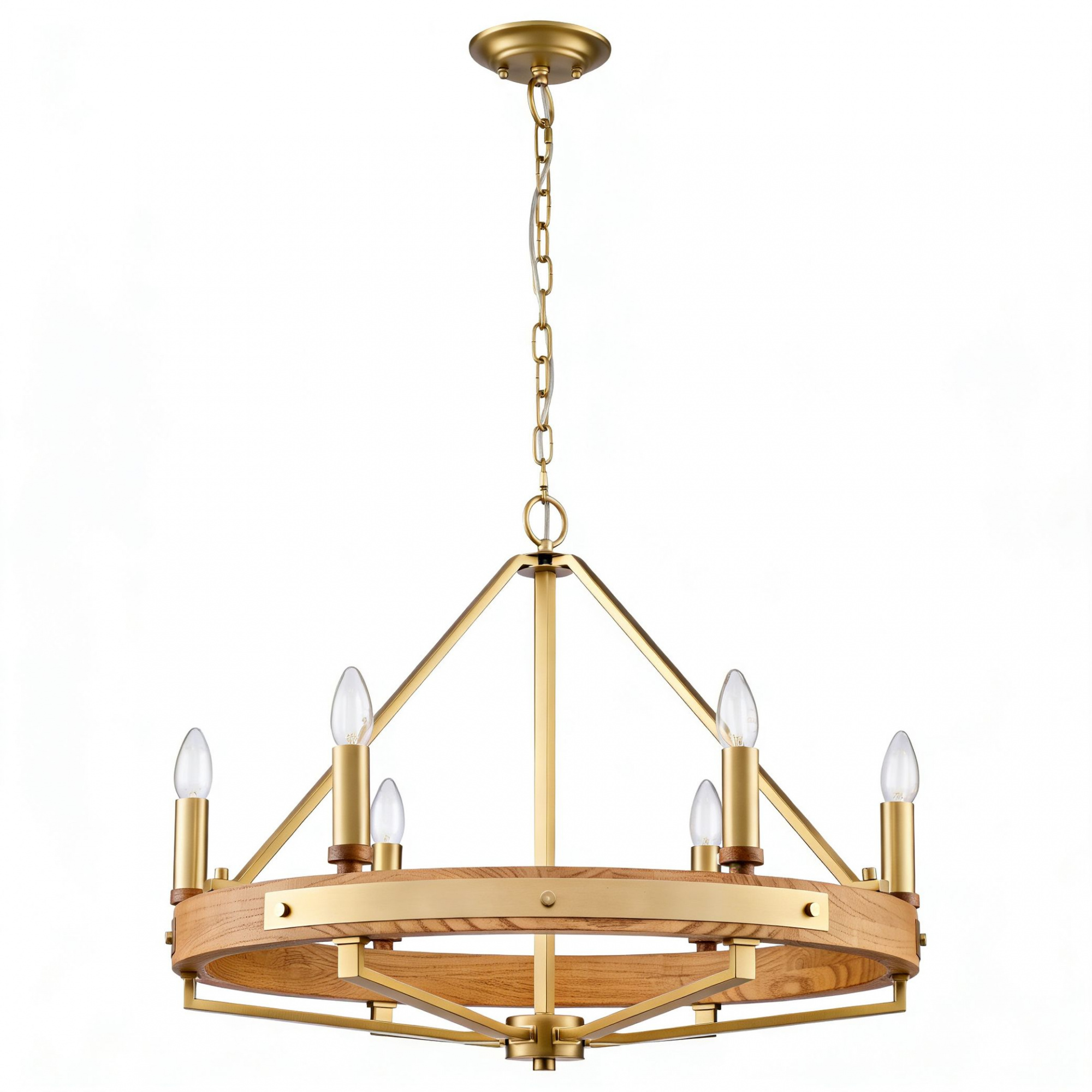 WE586.06.503 WERTMARK BRENDA светильник подвесной, E14, 6x40W