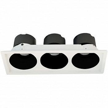 WTD.O21.060.30.30 WERTMARK TECHNICAL DORSUM светильник точечный встраиваемый, LED, 3x10W, 3000K