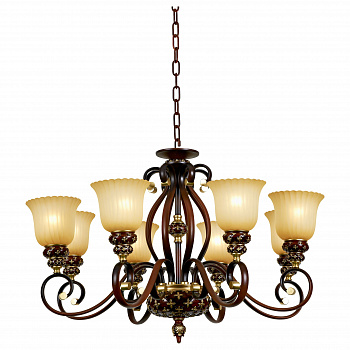WE354.08.603 WERTMARK VIRGINIA светильник подвесной, E27, 8x60W