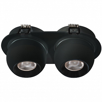 WTD.O36.667.30.14 WERTMARK TECHNICAL DORSUM светильник точечный встраиваемый, LED, 2x7W, 3000K