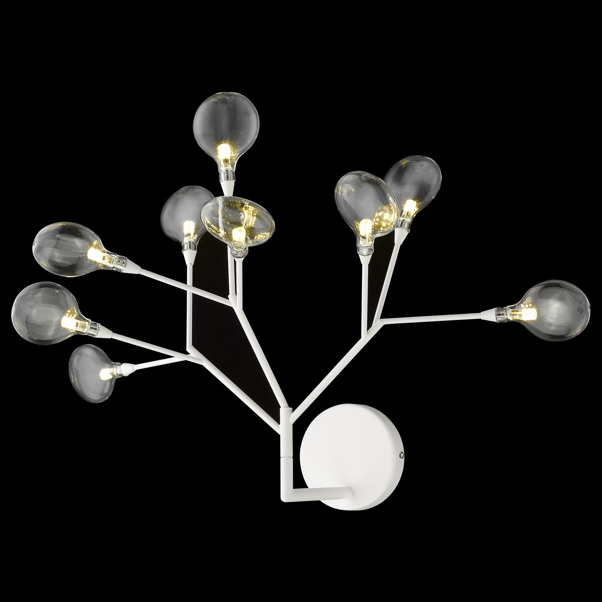 WE241.09.001 WERTMARK FIORITA светильник настенный, G4(LED), 9x1.5W
